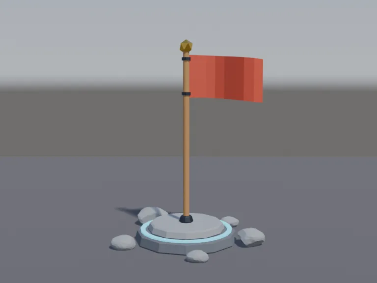 Checkpoint Flag, view 4