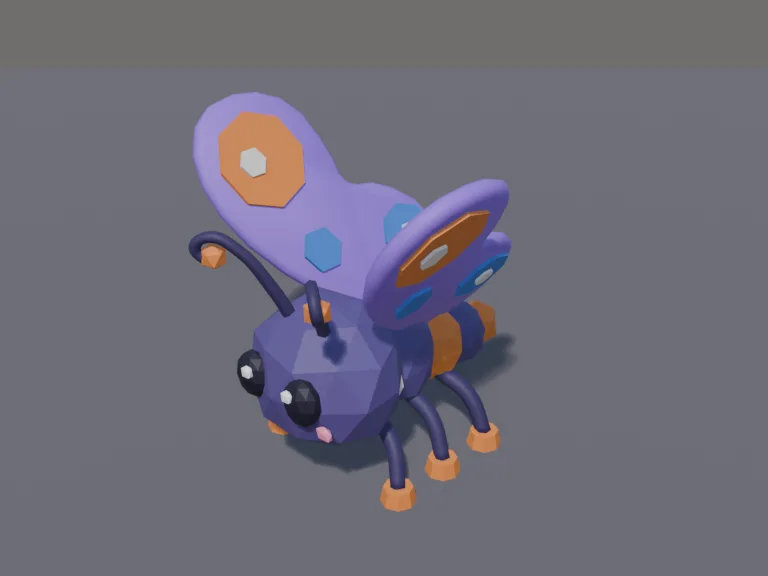 Chunky Butterfly Pet, view 3