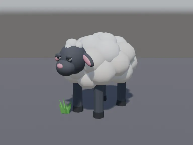 Chunky Cloud Sheep, view 2