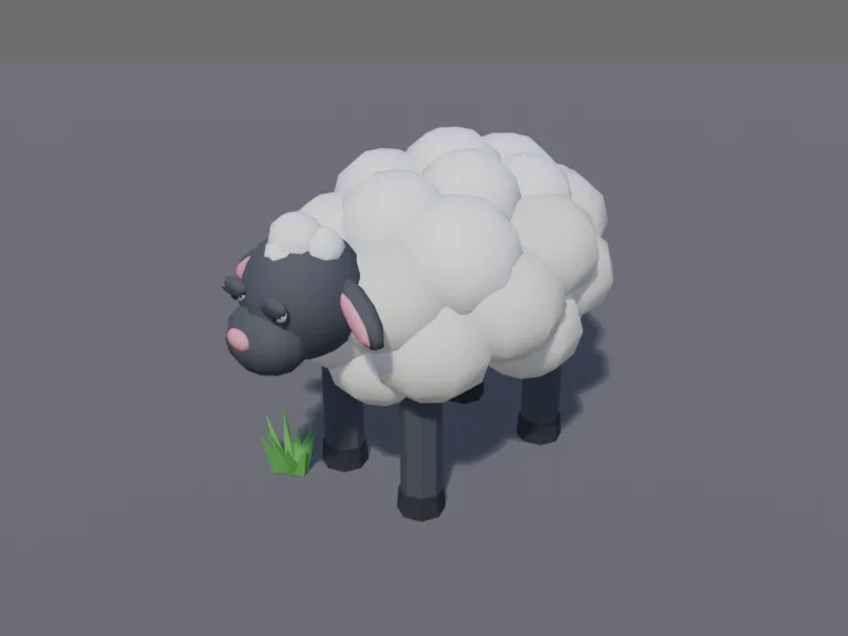 Chunky Cloud Sheep, view 3