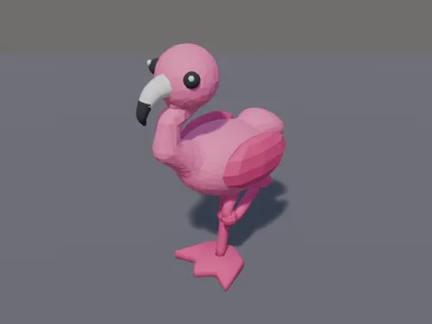 Chunky Flamingo Pet