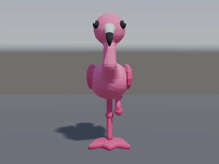 Chunky Flamingo Pet, view 3