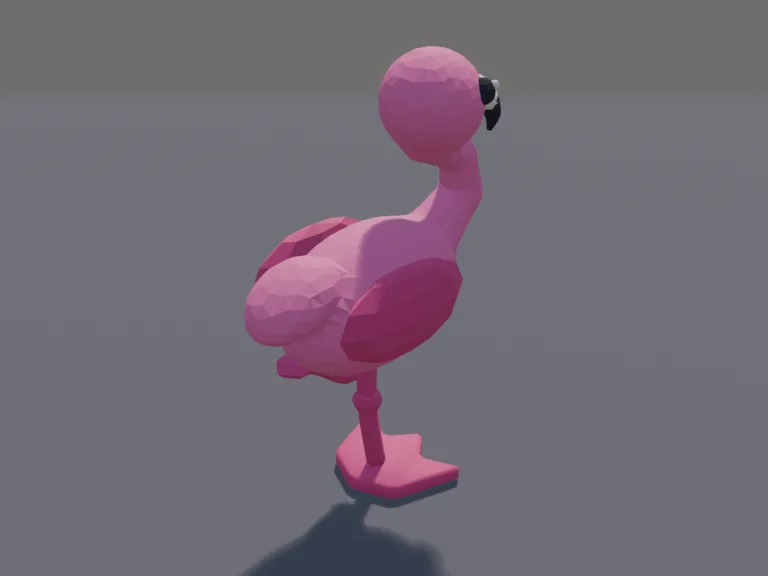 Chunky Flamingo Pet, view 4