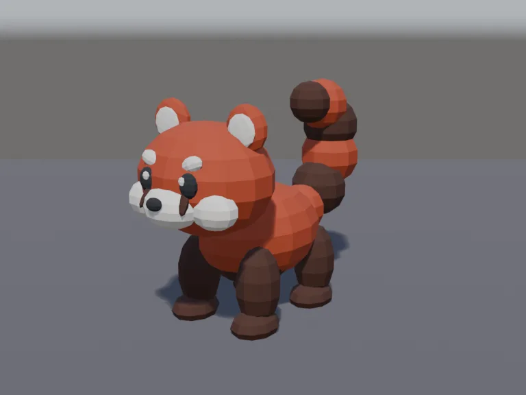 Chunky Red Panda Pet, view 2