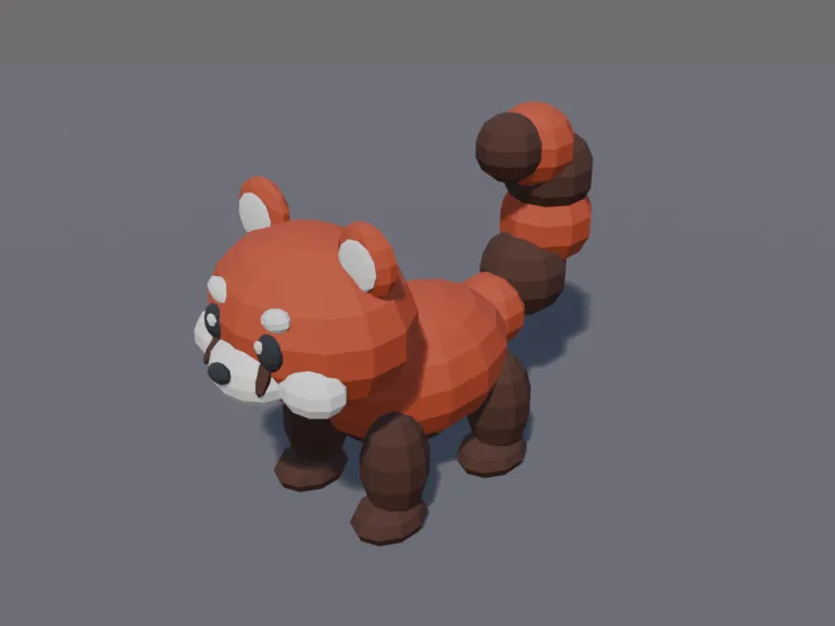 Chunky Red Panda Pet, view 3