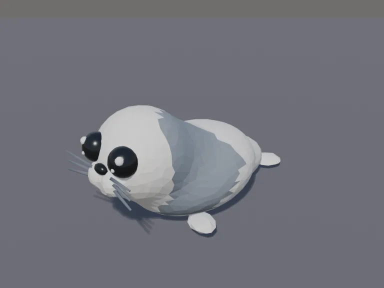 Chunky Seal Pup, view 3