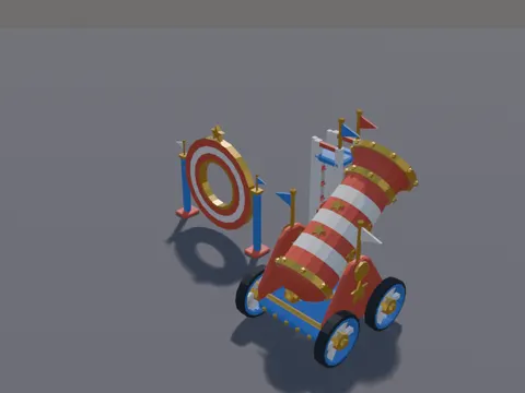 Circus Cannon Launcher