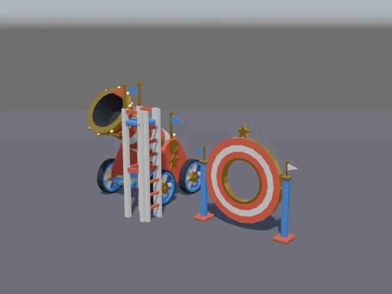 Circus Cannon Launcher, view 2