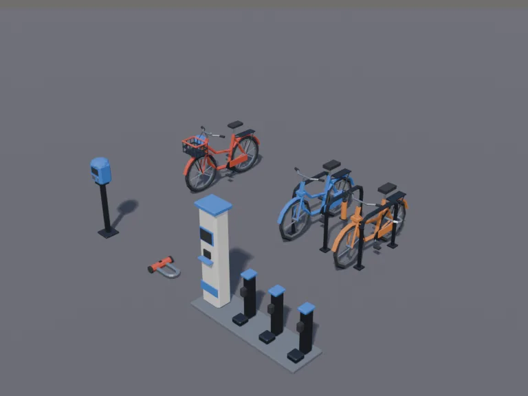 City Bike Props, view 3