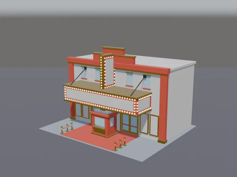 Classic Cinema Front, view 2
