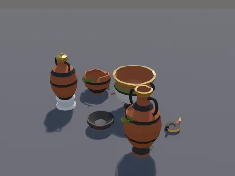 Classical Pottery Set
