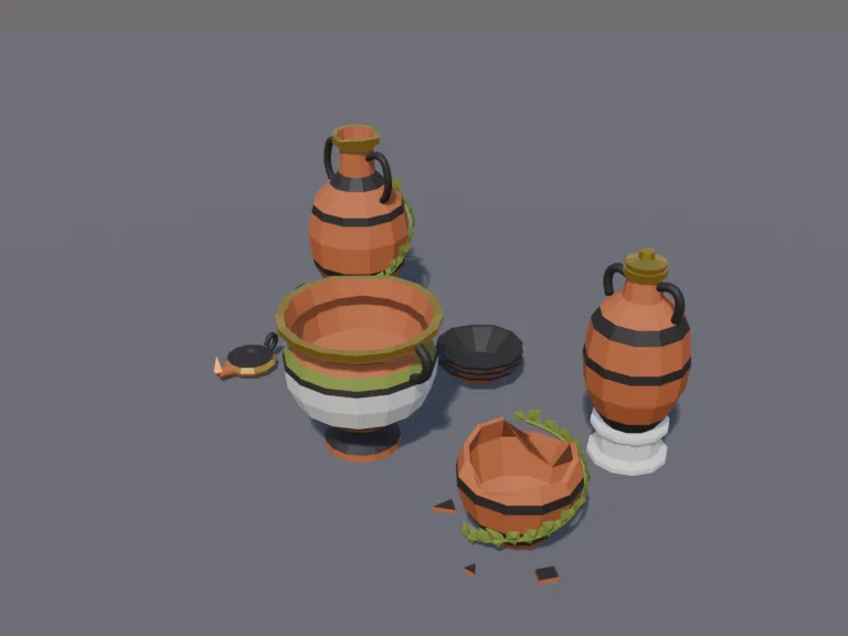 Classical Pottery Set, view 3