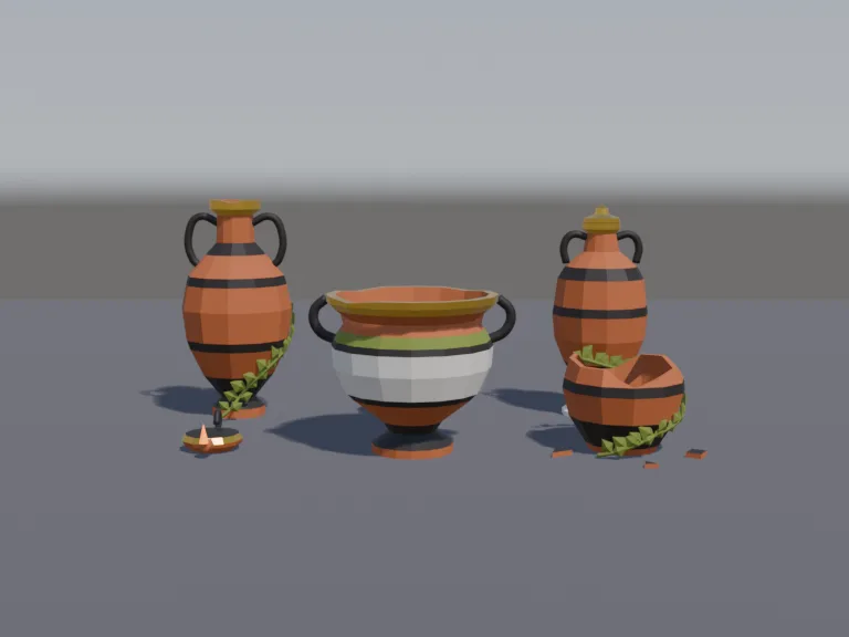 Classical Pottery Set, view 4