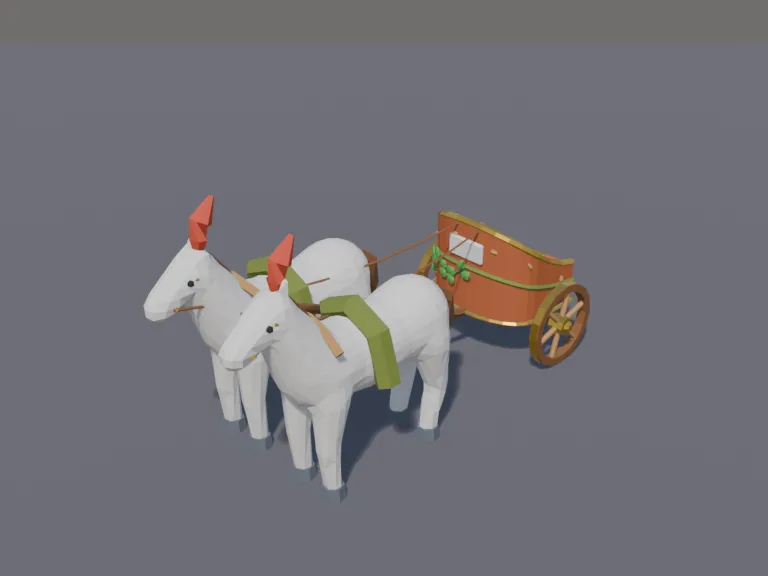 Classical Racing Chariot, view 3