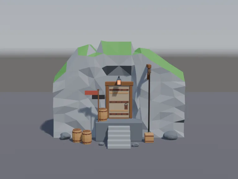 Cliffside Pirate Hideout, view 3