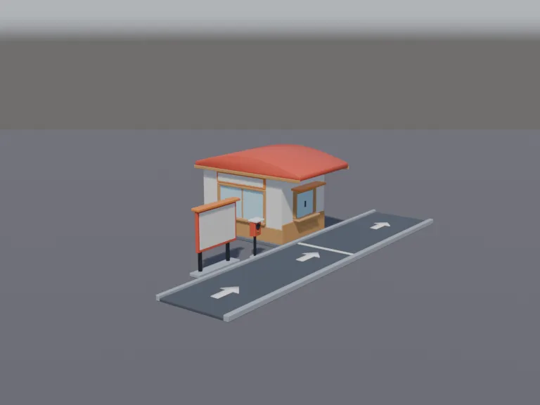 Coffee Drive-Thru Kiosk, view 2