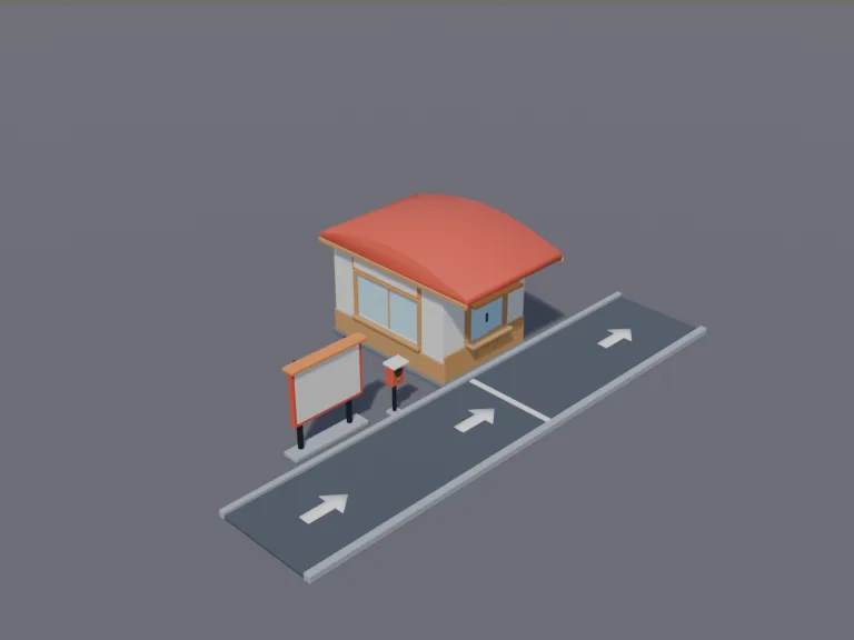 Coffee Drive-Thru Kiosk, view 3