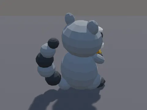 Coin Raccoon Pet