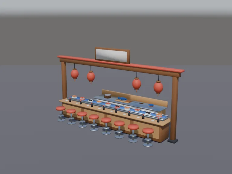 Conveyor Sushi Bar, view 2