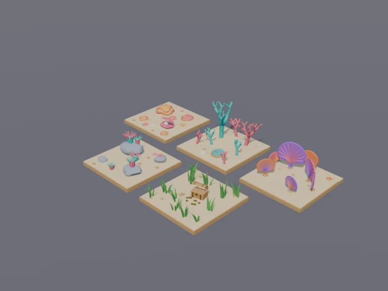Coral Garden Tile Kit, view 3