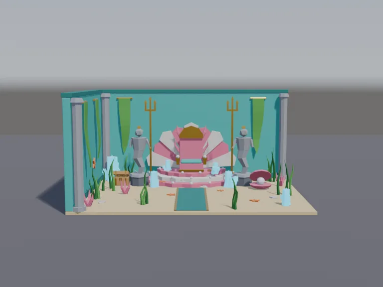 Coral Throne Room, view 3