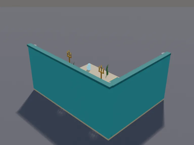 Coral Throne Room, view 4