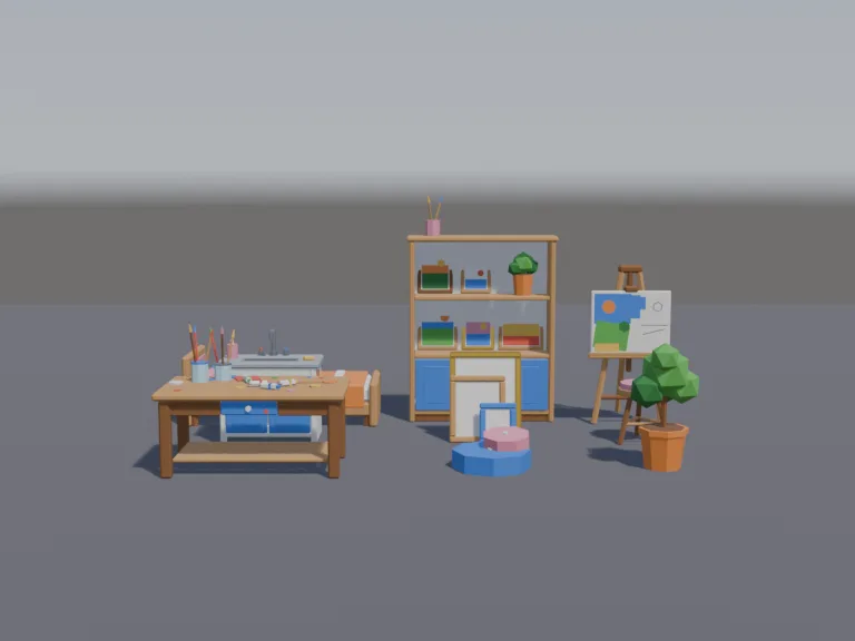 Cosy Art Studio Set, view 4