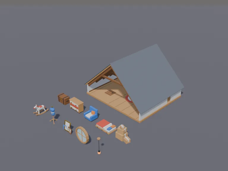 Cosy Attic Storage Set, view 2