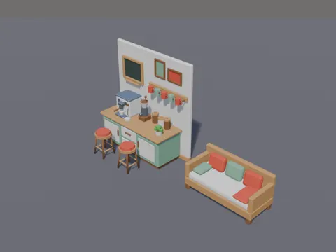 Cosy Coffee Bar Set