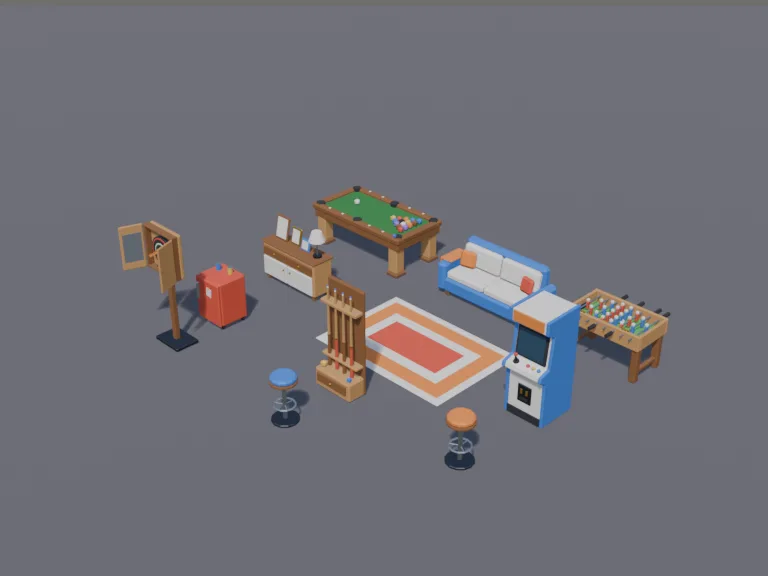 Cosy Game Room Set, view 3