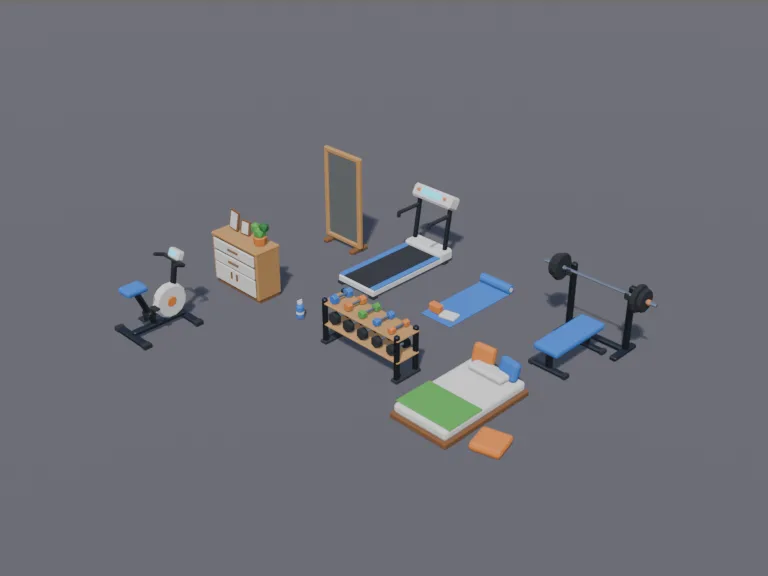 Cosy Home Gym Set, view 3