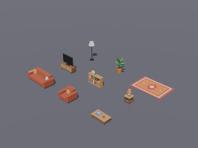 Cosy Living Room Set, view 3