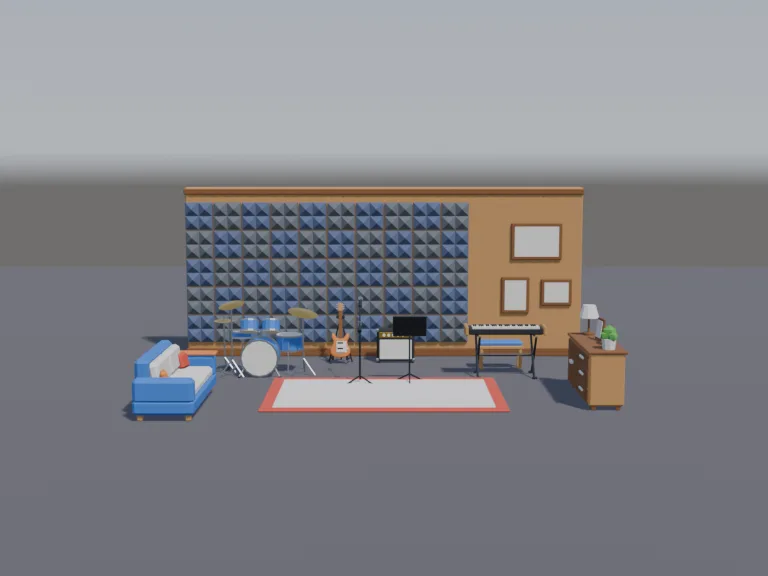 Cosy Music Room, view 4