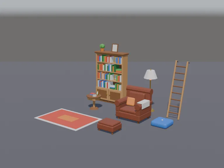 Cosy Reading Room, view 2