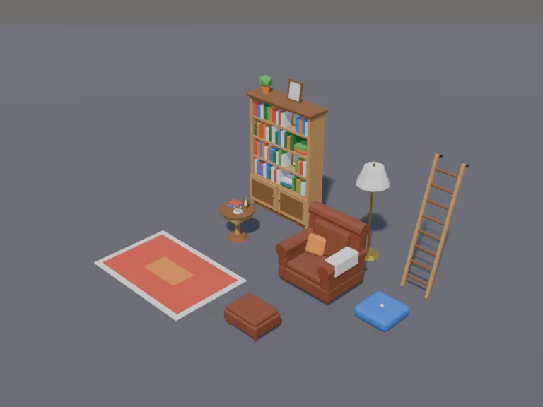 Cosy Reading Room, view 3