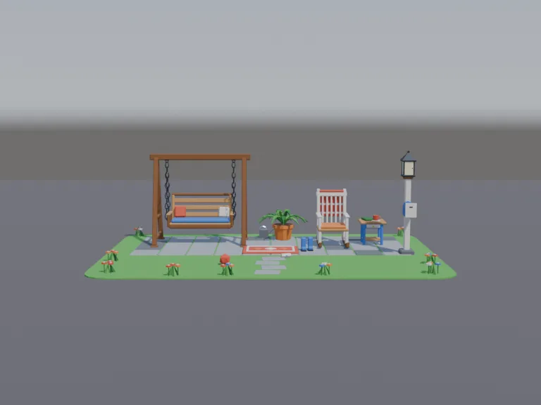 Cozy Front Porch Set, view 3