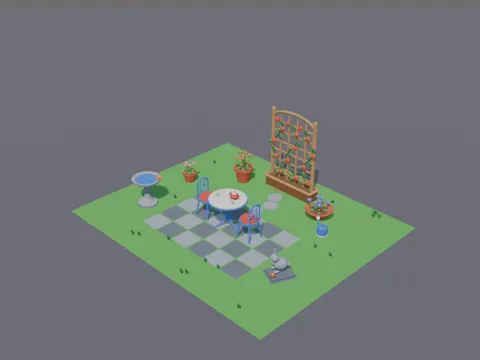 Cozy Garden Patio Set