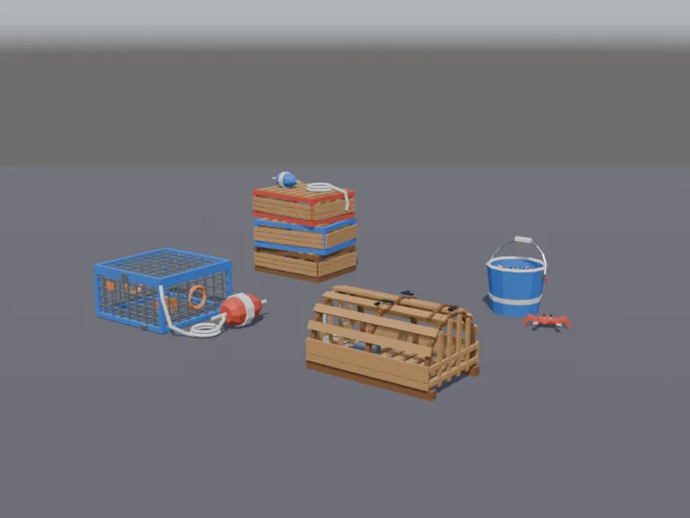 Crab Trap Set, view 2
