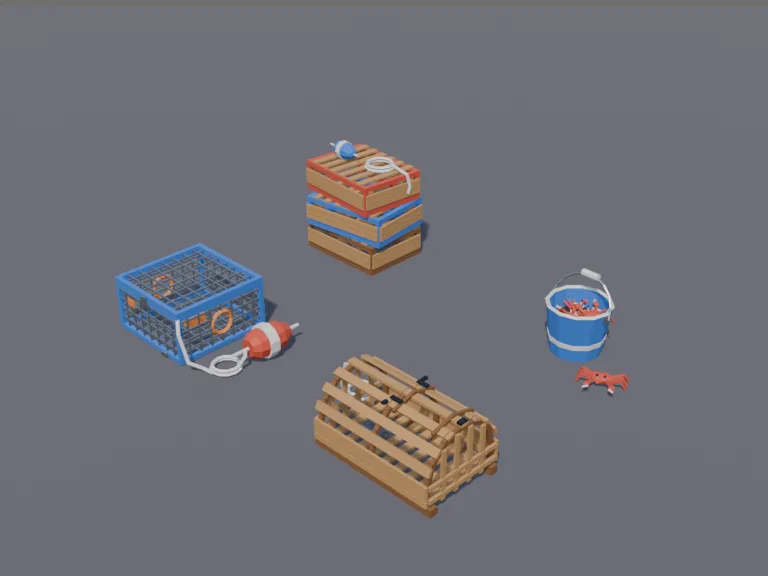 Crab Trap Set, view 3