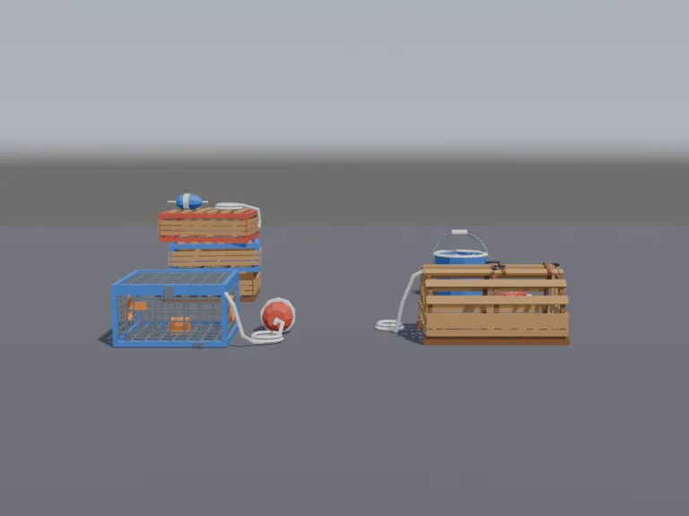 Crab Trap Set, view 4