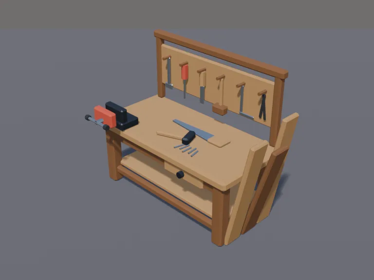 Crafting Workbench, view 3