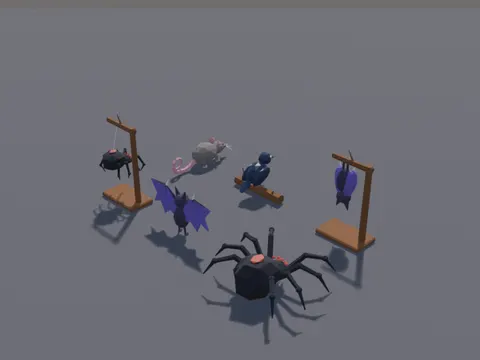 Creepy Critters Set