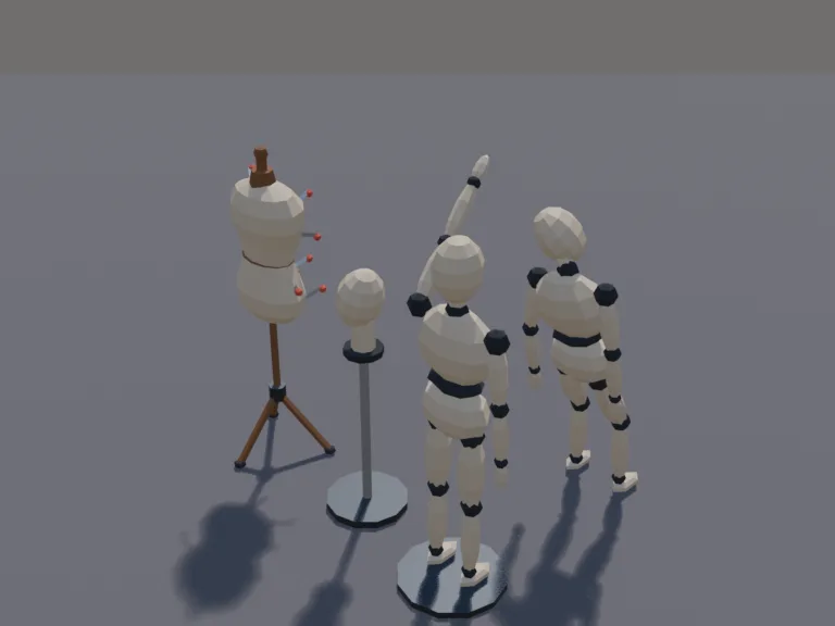 Creepy Mannequin Set, view 4