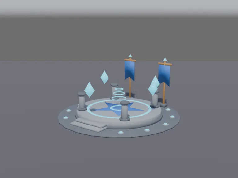 Crystal Spawn Platform, view 2