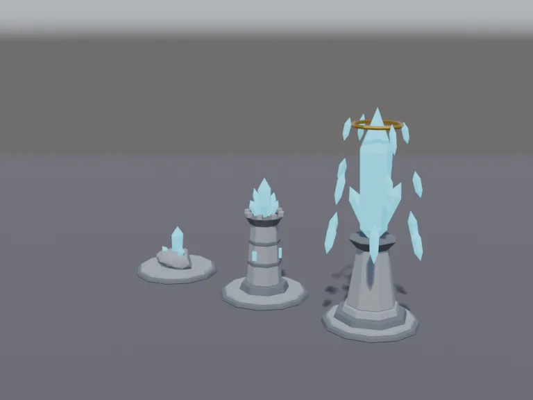Crystal Tower Upgrades, view 2