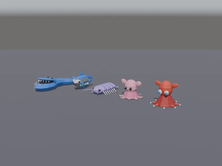 Deep Sea Creatures, view 2