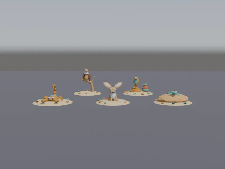 Desert Animals Set, view 3