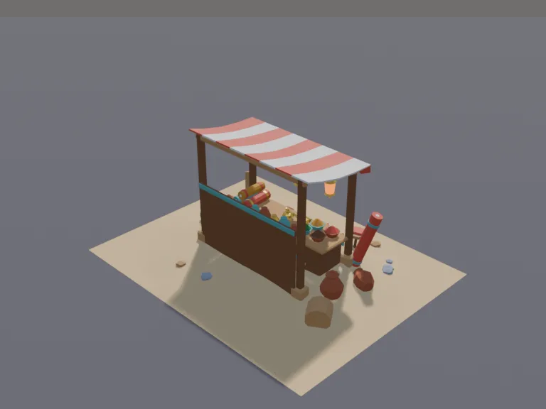 Desert Bazaar Stall, view 4