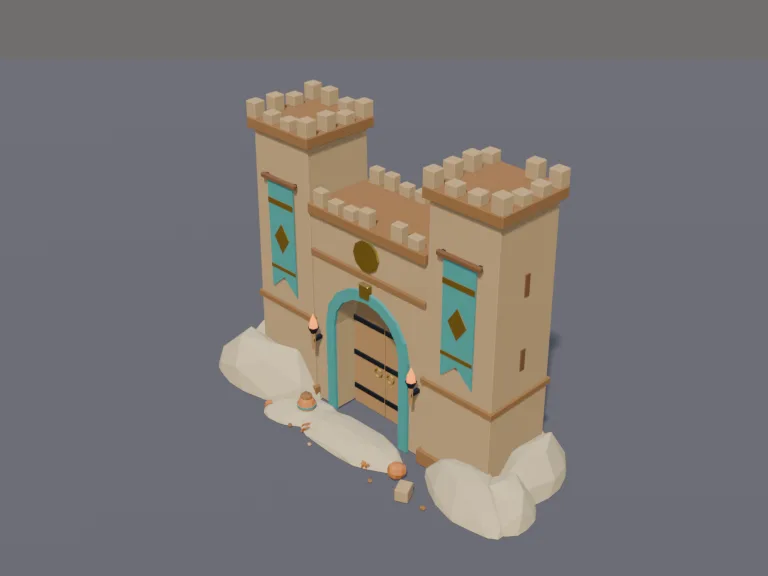 Desert City Gate, view 3
