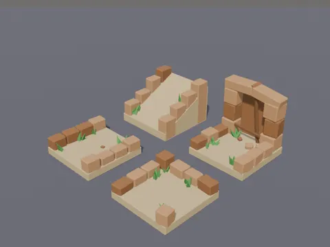 Desert Enemy Path Kit
